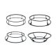 6. Bonfeu accessory stand for Bonplancha 100 BS100