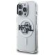 2. Karl Lagerfeld IML Glitter Karl & Choupette Sketch Logo MagSafe Case for iPhone 16 Pro - Clear