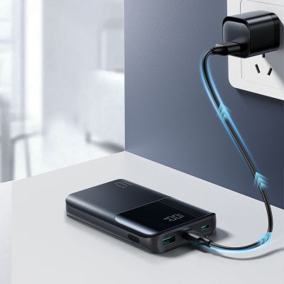 14. Joyroom JR-QP191 Star Series Mini 10000mAh 22.5W Powerbank with Digital Display - Black