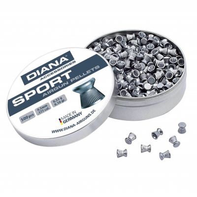 3. 4.5 mm Diana Sport shot 500 pcs