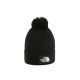 The North Face Logo Box Pom Unisex Classic Acrylic Beanie with Pompom and Logo (NF0A3FN3JK31)