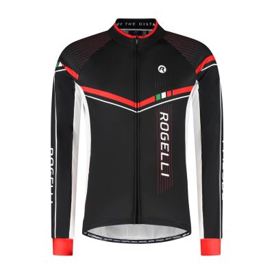Rogelli GARA MOSTRO II long-sleeve cycling jersey, red, 4XL