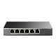 TP-Link TL-SF1006P Network Switch Unmanaged Fast Ethernet (10/100) PoE Support Black