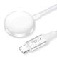 2. Tech-Protect UltraBoost USB-C Inductive Charger for Apple Watch 1m - White