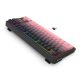 6. REDRAGON K728SP-RGB-PRO Antonium Pro Keyboard USB + RF Wireless + Bluetooth Black, Pink