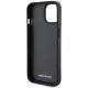 7. AMG Leather Debossed Lines case for iPhone 15 Plus - black