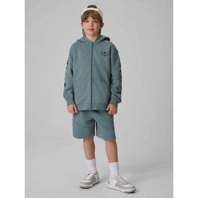 3. Boy's loose hooded sweatshirt 4F 4FJRSS26TSWSM3052-46S