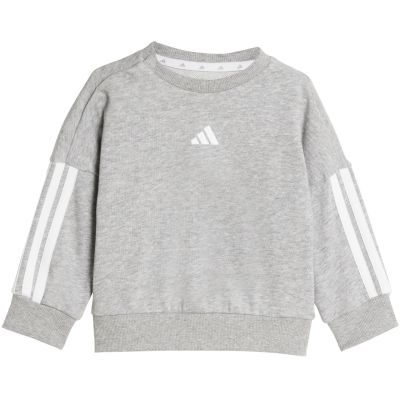 2. adidas Essentials Joggers Gray JV9852 Kids Tracksuit