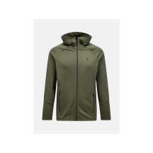 Peak Performance Rider Essentials Zip Hood - pine needle/pine needle size: l
