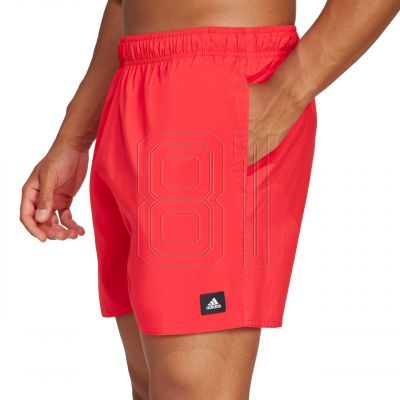 8. adidas Solid CLX Short-Length M Swim Shorts JC9919