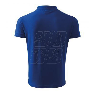 3. Malfini Pique Polo Free M polo shirt MLI-F0305 cornflower blue