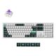 2. Keychron Q6 HE Gaming Keyboard USB + RF Wireless + Bluetooth QWERTY Dark Green, White