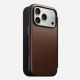 Nomad Modern Leather Folio Cell Phone Case 16 cm (6.3") Brown