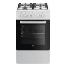 Beko FSS52020DW Kitchen (Gas hob; Electric oven; 500mm)