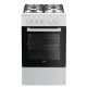 Beko FSS52020DW Kitchen (Gas hob; Electric oven; 500mm)