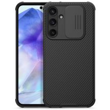 Nillkin CamShield Pro Case for Samsung Galaxy A55 with Camera Cover - Black