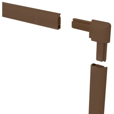 3. MOSQUITO NET WINDOW ALU 120X140 BROWN