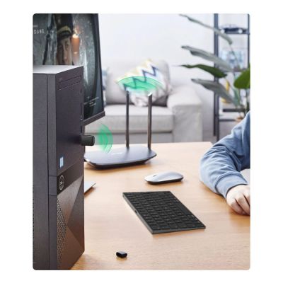 13. Ugreen dual-band adapter external USB network card - WiFi 11ac AC650 black (CM448)
