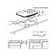 2. ELECTROLUX EIV83443CT SaphirMatt SE 80 cm induction hob
