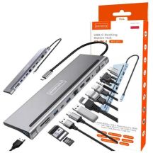 Zenwire USB-C 12-in-1 Dock/Replicator (BYL-2211)