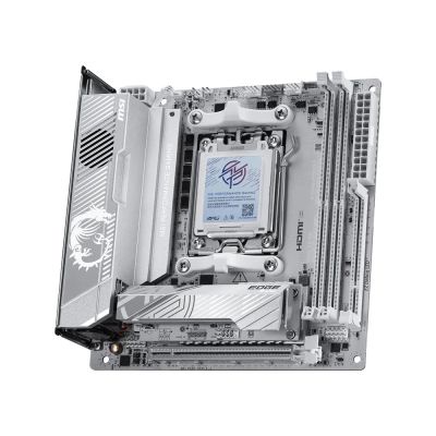 4. MSI MPG X870I EDGE TI EVO WIFI Motherboard AMD X870 Socket AM5 Mini ATX
