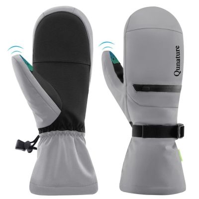 Qunature Ski Gloves 014-S345 Grey M