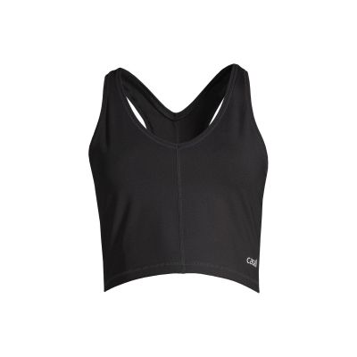 2. CASALL Sharp Back Sport Top black