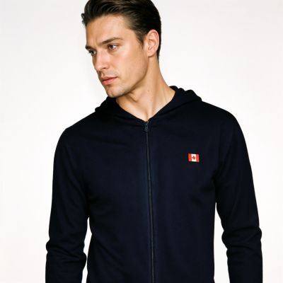 5. Canadian Peak FELINOODEAK RM NAVY MEN 246 zip-up sweatshirt (RBMWY9296H/CP-MARINE)