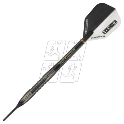 10. Harrows Black Ice 90% Tungsten Softip Darts HS-TNK-000013202