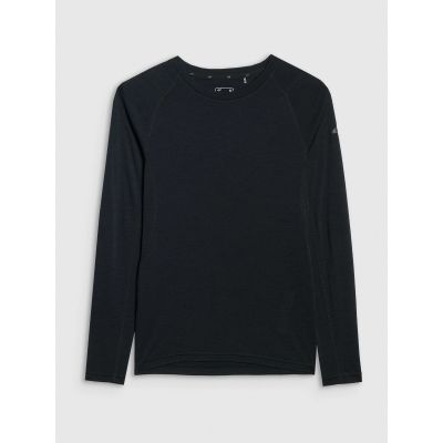 5. Women's quick-drying trekking longsleeve with merino wool 4F 4FWAW25TFLOF433-20S