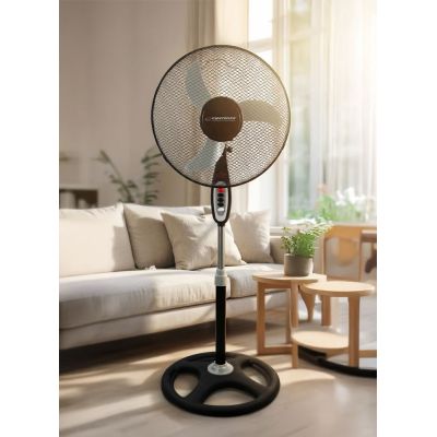 6. Esperanza TYPHOON EHF002KE pedestal fan (black)