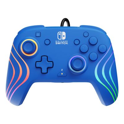2. PDP Afterglow Wave Blue USB Gamepad Analog/Digital Nintendo Switch, Nintendo Switch OLED