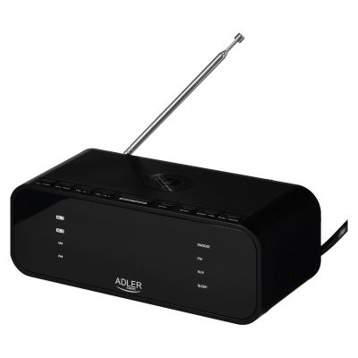 ADLER AD 1192b black clock radio