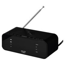 ADLER AD 1192b black clock radio