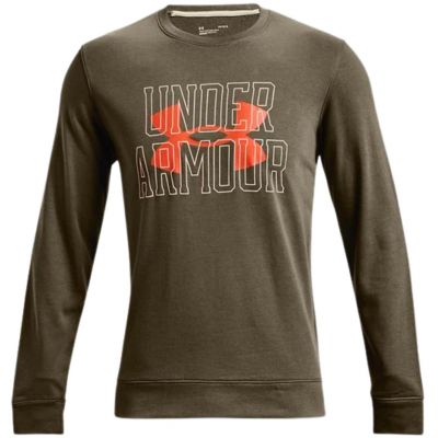 Under Armor UA Rival Terry Logo Crew M 1370391 361 sweatshirt