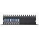 2. 8-channel LAN protection panel with increased PoE surge protection EWIMAR PTU-58R-PRO/PoE
