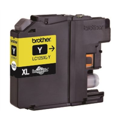 Brother yellow ink LC125XLY=LC-125XLY, 1200 pages