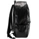 3. BLACK ECO-LEATHER BACKPACK SEMI LINE