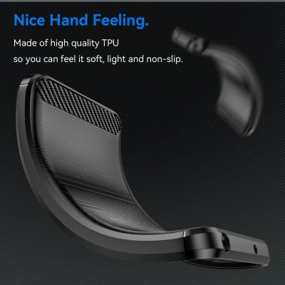 4. Carbon Case for Xiaomi Redmi Note 13 Pro - black