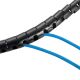 4. MACLEAN Cable Organizer/Cable Cover Black MCTV-899 B