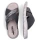 15. Comfortable Rieker M RKR581 gray flip-flops