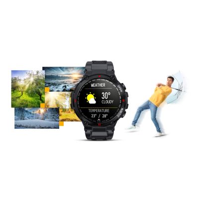11. Smartwatch GIEWONT Black GW430-1