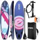 12. SET - ENERO INFLATABLE SUP BOARD 320x81x15CM PURPLE