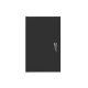 8. LANBERG WALL-MOUNTED RACK CABINET 10" 9U 280X310 BLACK, METAL DOORS (FLAT PACK) WF10-2309-00B