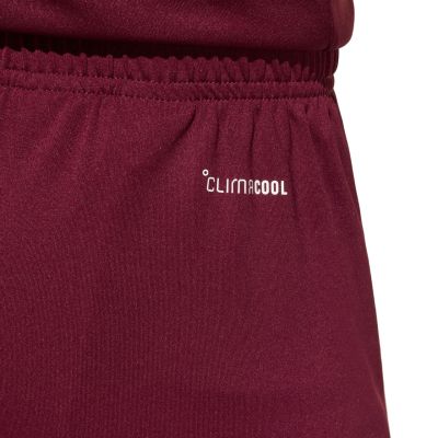 12. adidas Entrada 26 burgundy kids' shorts JZ6527