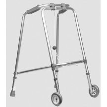 RF-100 Silver Aluminum Rehabilitation Walker