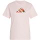 2. adidas Floral Regular Graphic Women's T-Shirt Light Pink KT2765