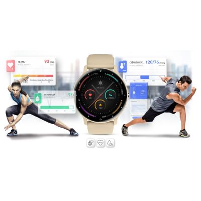 12. Gravity GT1-8 PRO Smartwatch