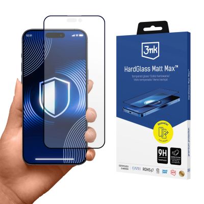 3mk HardGlass Matt Max Tempered Glass for iPhone 18 Pro Max