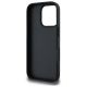 7. DKNY Texture Pattern Tonal Stripe iPhone 16 Pro Max Case - Black
